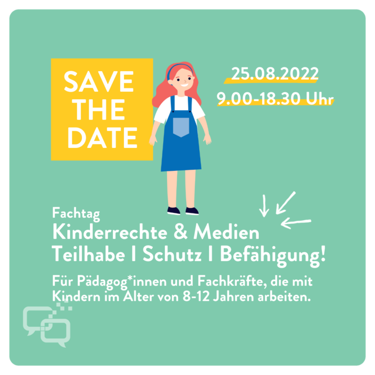 Save the date für Fachtag Kinderrechte und Medien