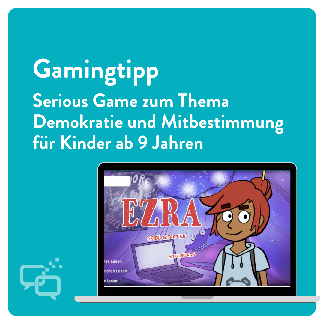 Gamingtipp, Serious Game zum Thema Demokratie und Mitbestimmung, Für Kinder ab 9 Jahren