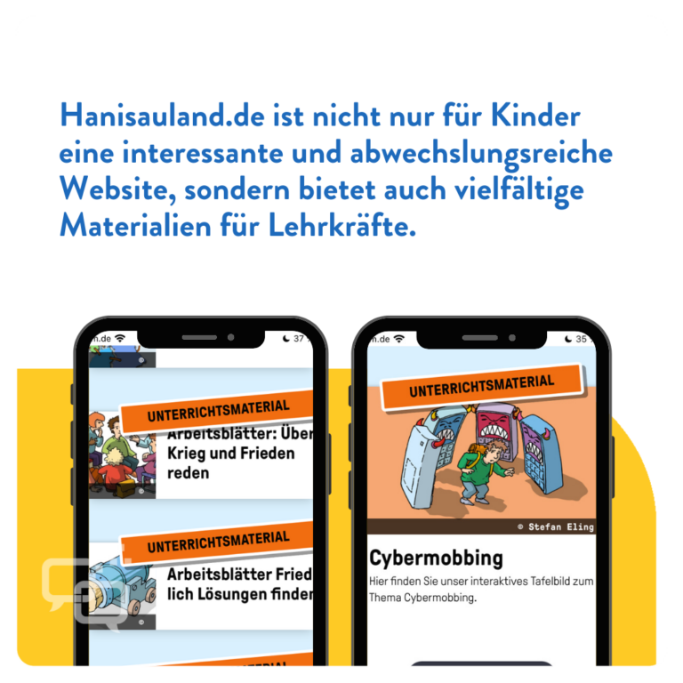Hanisauland.de ist nicht nur für Kinder eine interessante und abwechslungsreiche Website, sondern bietet auch vielfältige Materialien für Lehrkräfte.