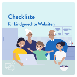 Checkliste für kindgerechte Webseiten